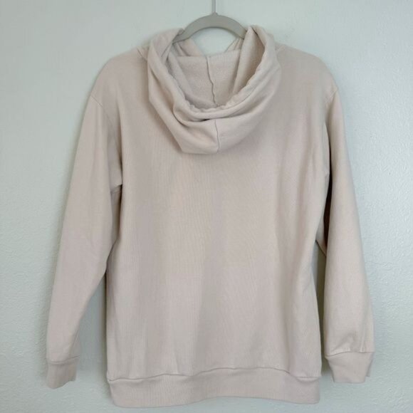 Victoria's Secret PINK beige hooded pullover sweatshirt hoodie XS - Picture 7 of 11